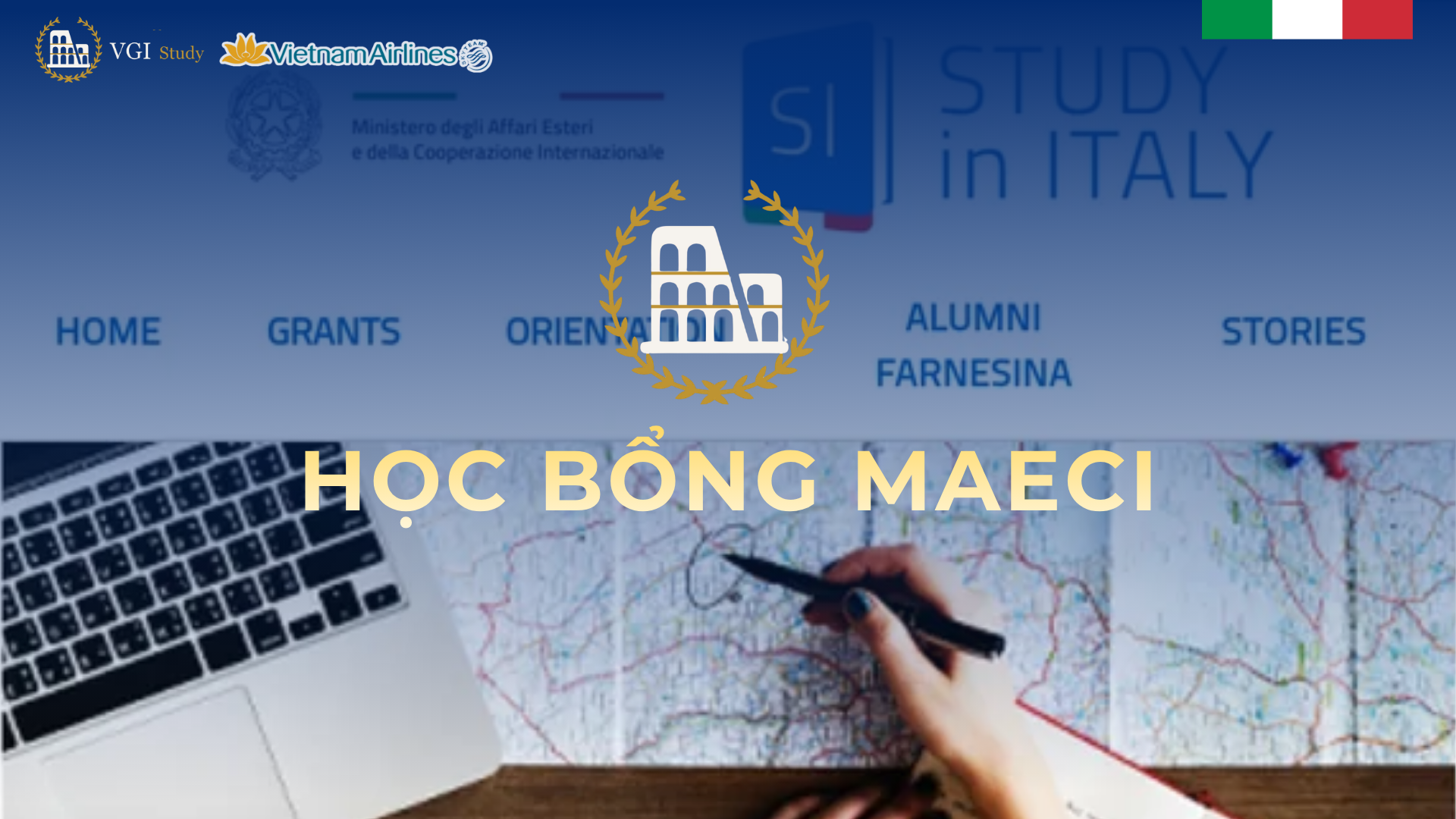 Ảnh minh họa: Giới thiệu chung về học bổng MAECI - Du học Ý