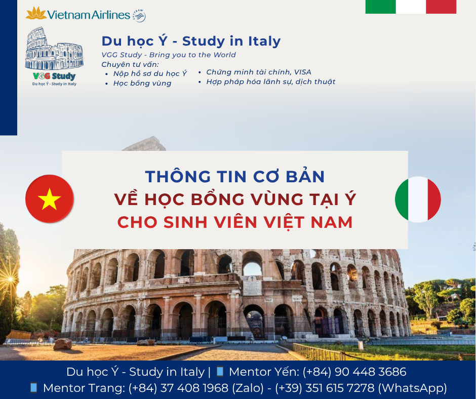 Ảnh minh họa: Học bổng vùng Ý là gì?