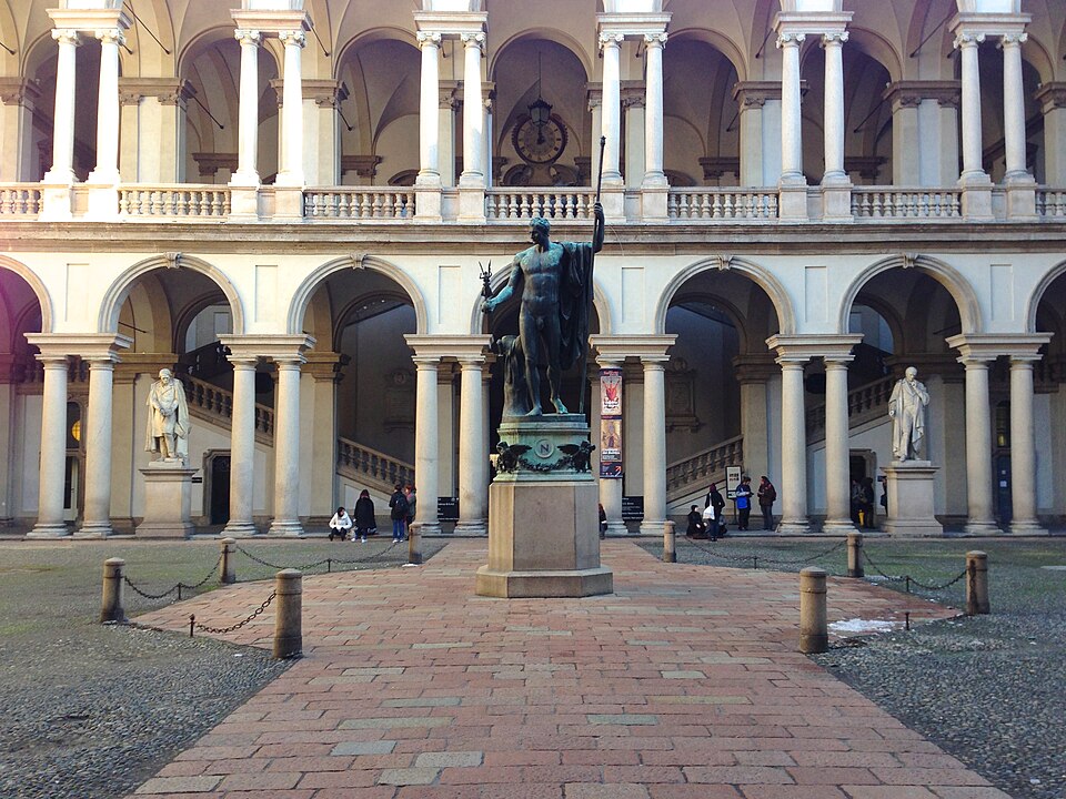 Khuôn viên Accademia di Belle Arti di Brera - Brera Academy (Milano)